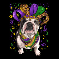 Mardi Gras Hat  English Bulldog Premium Tee | Teevron