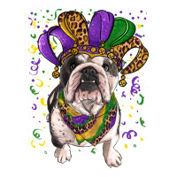 mardi gras hat  english bulldog | Teevron