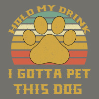 Hold My Drink I Gotta Pet This Dog Premium Hoodie | Teevron