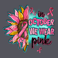 Sunflower In October We Wear Pink Vintage Hoodie | Teevron