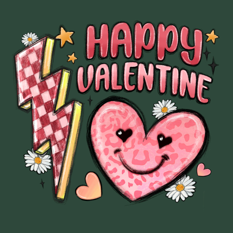 Happy Valentine Heart Zipper Hoodie by MaliasSmallBusiness | Teevron