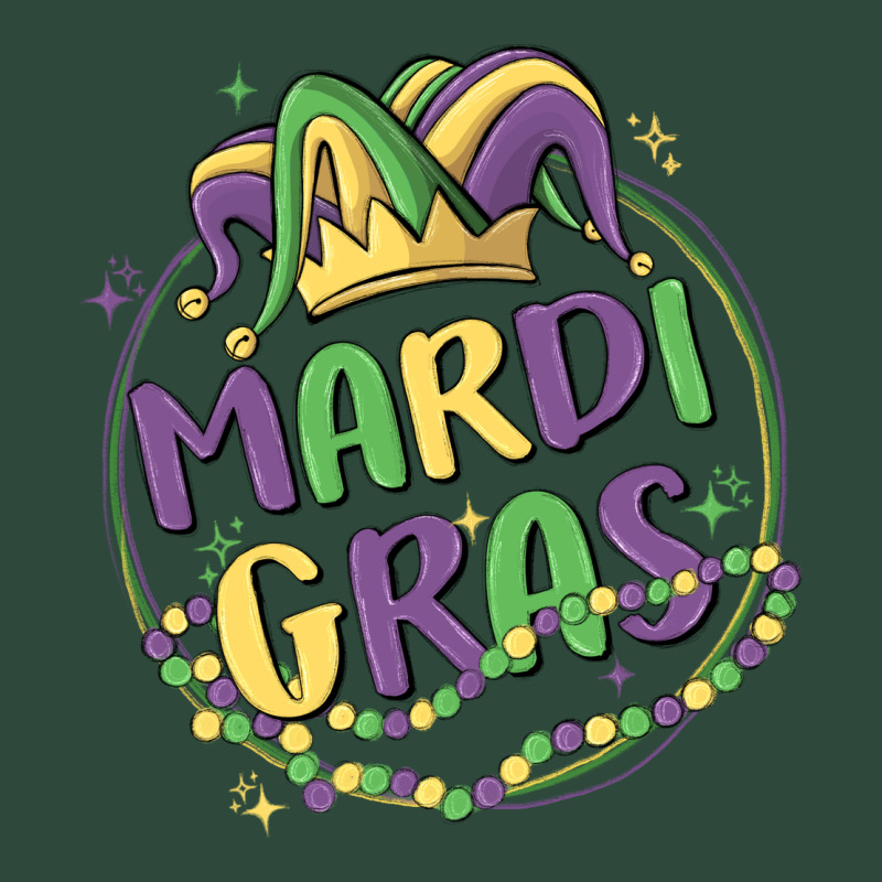 Mardi Gras Zipper Hoodie by MaliasSmallBusiness | Teevron