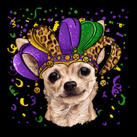 Mardi Gras Hat Chihuahua Premium Tee | Teevron