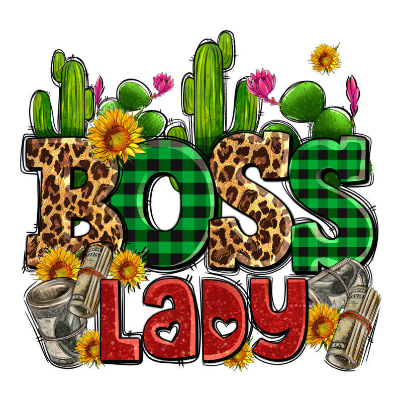 Boss Lady With Money And Cactus Classic Tee by AdoDesignShop | Teevron