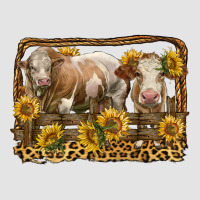 Simmental Bull And Heifer With Sunflowers Premium Sweatshirt | Teevron