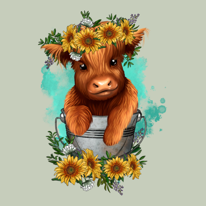 Baby Cow In A Bucket Ladies Tee by RanaPortraitStore | Teevron