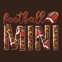 Football Mini With Leopard Heavy Core Tee | Teevron