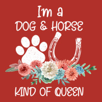 Im A Dog And Horse Kind Of Queen Premium Hoodie | Teevron