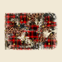 Christmas Leopard Cowhide Background Premium Tee | Teevron