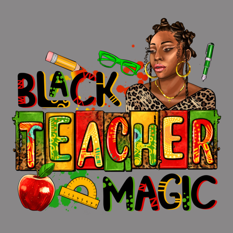 Black Teacher  Magic Vintage Tee by AdoDesignShop | Teevron