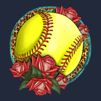 Western Softball With Roses Premium Sweatshirt | Teevron