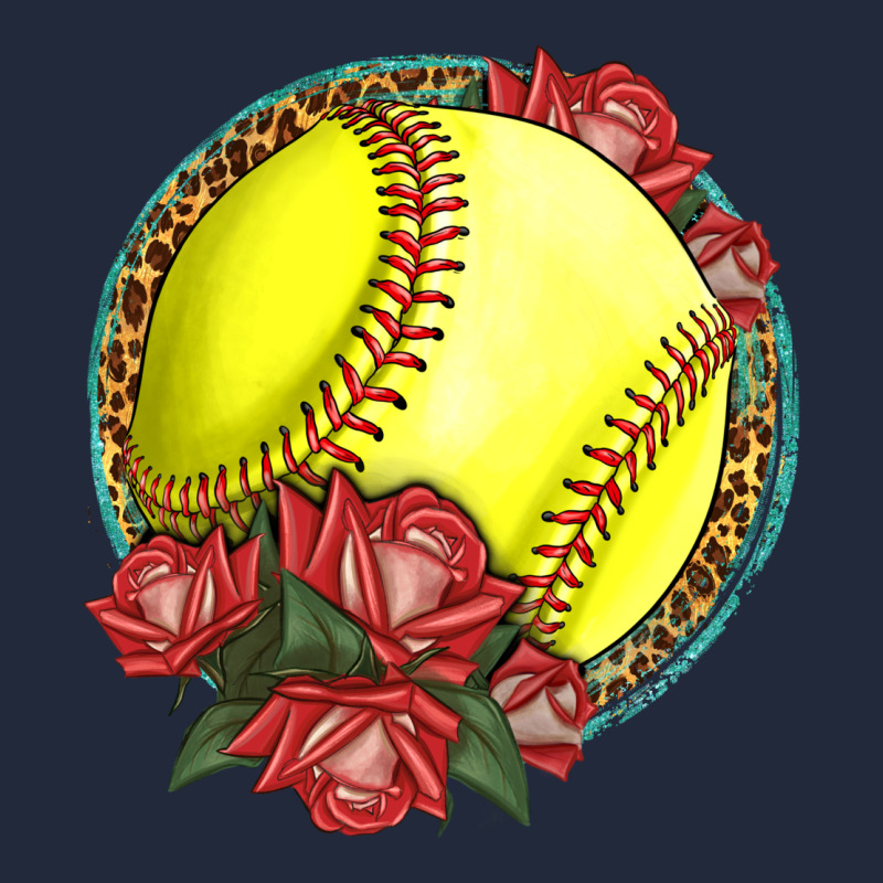 Western Softball With Roses Premium Sweatshirt by LillyAllenDesigns | Teevron