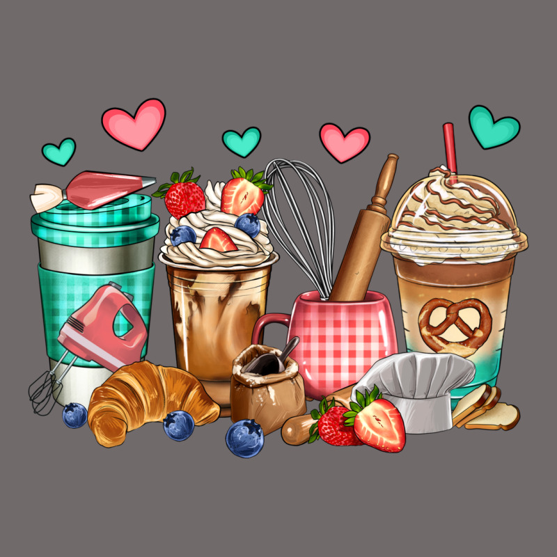 Baking Coffee Cups Urban Heavy Tee by Jasminsmagicworld | Teevron