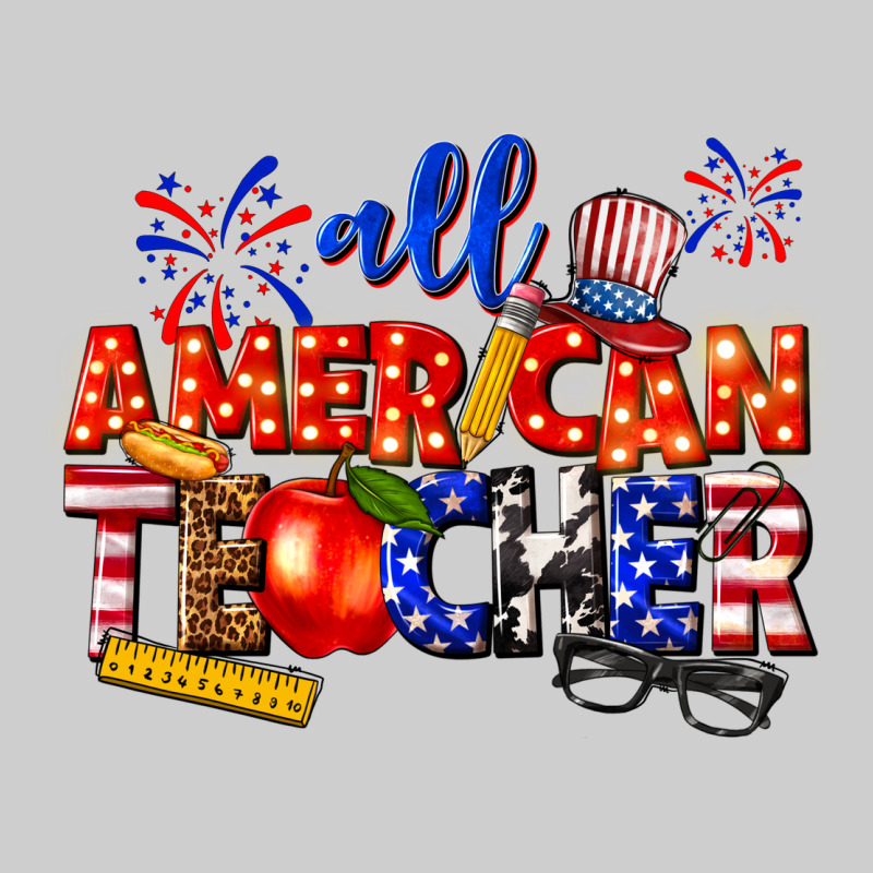All American Teacher Premium Tee by texasbilliewilder | Teevron