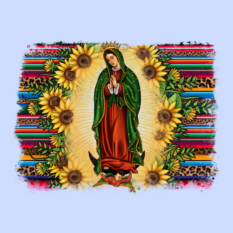 Serape Our Lady Of Guadalupe Urban Heavy Tee by JahusDesignShop | Teevron