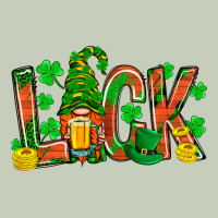 Luck With Gnome And Beer Long Sleeve Tee | Teevron