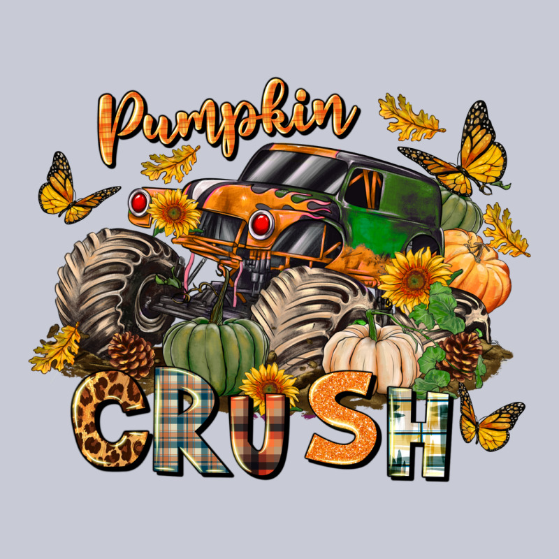 Pumpkin Crush Truck Heavyweight Hoodie by LillyAllenDesigns | Teevron