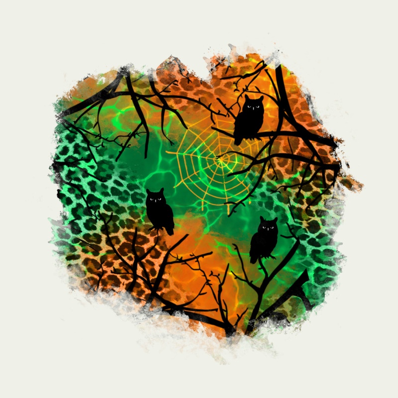 Halloween Patch  2 Urban Heavy Tee by BundleAndBundleShop | Teevron