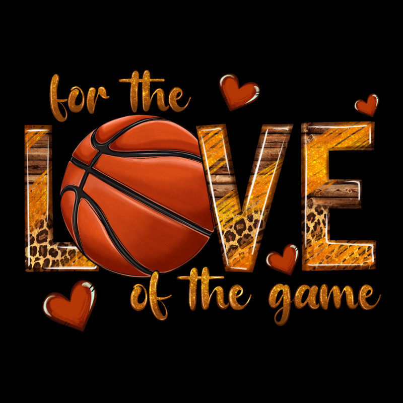 For The Love Of The Game Basketball Heavy Core Tee by texasbilliewilder | Teevron