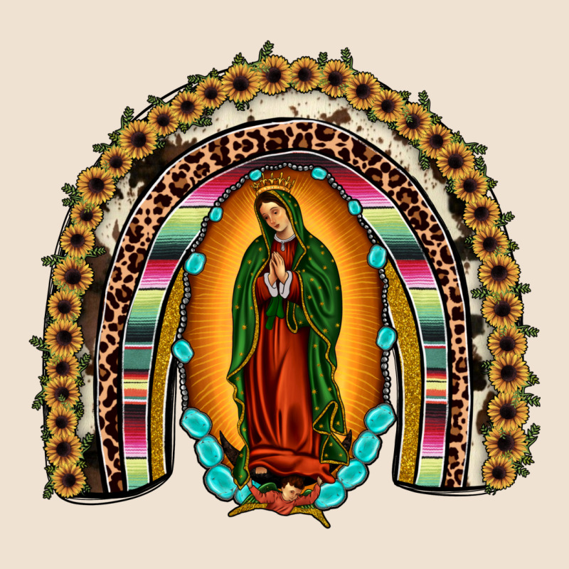 Our Lady Of Guadalupe Rainbow Urban Heavy Tee by JahusDesignShop | Teevron