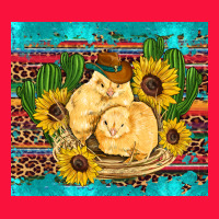 Western Chicks Coop Animals Sunflowers Cactus Serape Leopard Turquoise Classic Tee | Teevron
