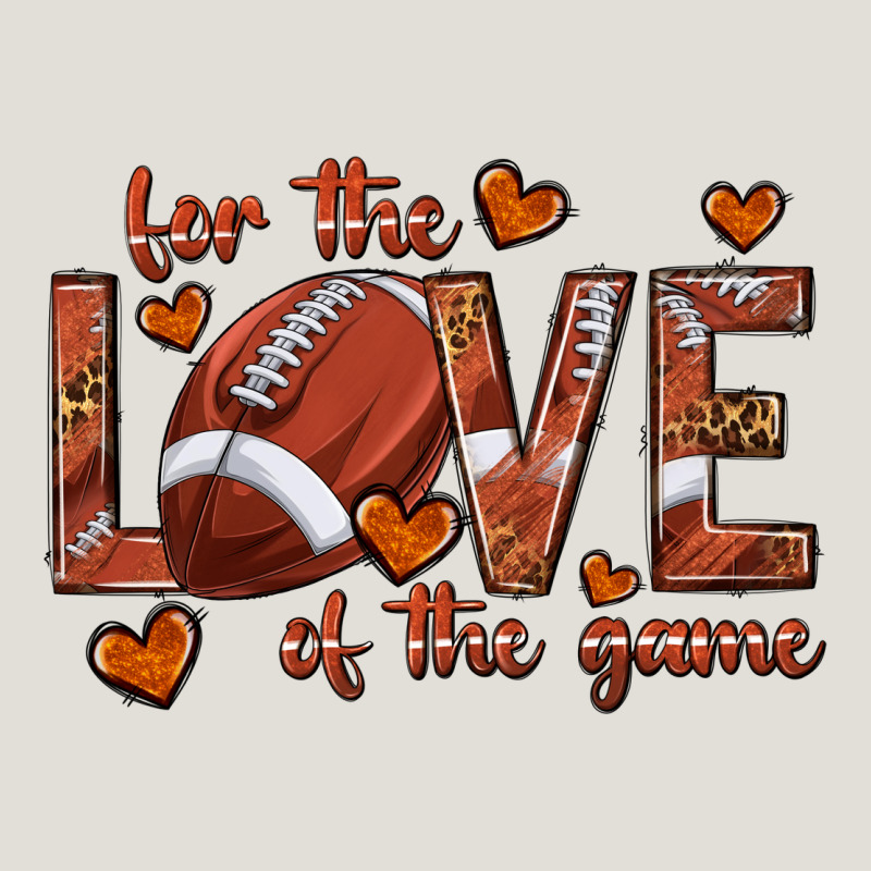 For The Love Of The Game Football Heavy Core Tee by texasbilliewilder | Teevron