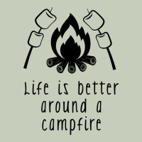 Life Is Better Around A Campfire Ladies Tee | Teevron