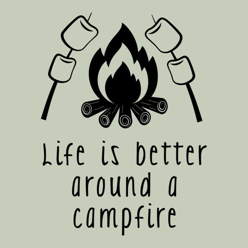 Life Is Better Around A Campfire Ladies Tee by Unal Design | Teevron