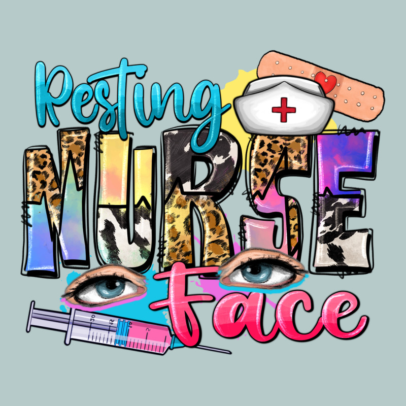 Resting Nurse Face Heavy Core Tee by Zillion Design Studio | Teevron