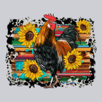 Western Rooster Coop Animals Sunflowers Cowhide Serape Wooden Classic Tee | Teevron