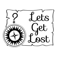 Lets Get Lost Ladies Tee | Teevron
