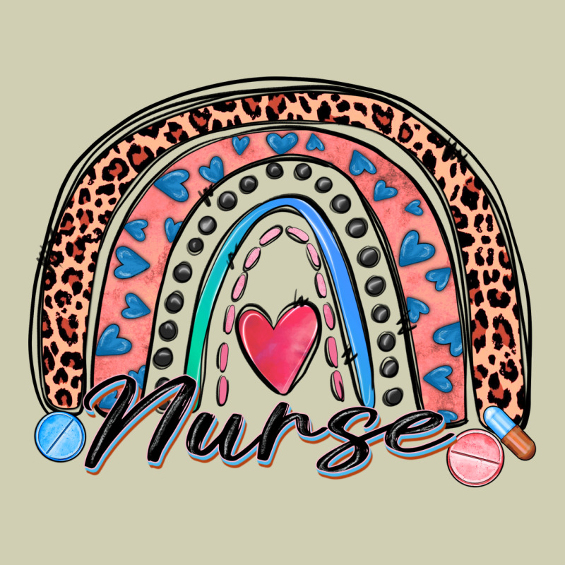 Nurse Rainbow Heavy Core Tee by Zillion Design Studio | Teevron