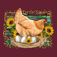 Western Farm Chicken Coop Animals Eggs Sunflowers Leopard Serape Woode Classic Tee | Teevron
