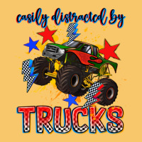 Easily Distracted By Trucks Vintage Hoodie | Teevron