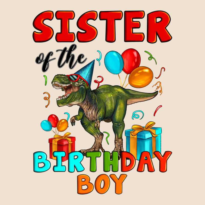 Sister Of The Birthday Boy T Rex Urban Heavy Tee by Artiststas | Teevron