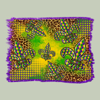 Mardi Gras Background Long Sleeve Tee | Teevron