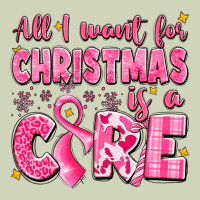 All I Want For Christmas Is A Cure Breast Cancer Heavyweight Hoodie | Teevron