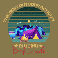 Camping The Best Outdoor Activity Is Going Back Inside Premium Hoodie | Teevron
