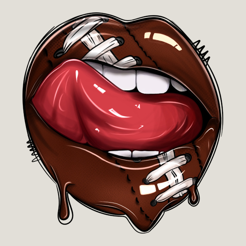 Sports Lips American Football Heavy Core Tee by texasbilliewilder | Teevron