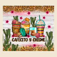 Cafecito Y Chisme Coffee Cups Premium Tee | Teevron