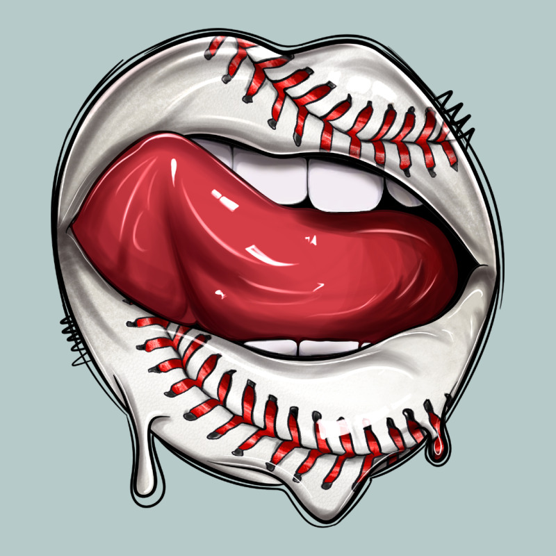 Sports Lips Baseball Heavy Core Tee by texasbilliewilder | Teevron