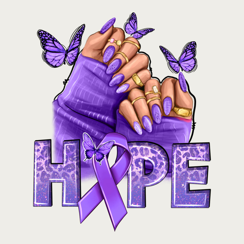 Hope All Cancers Nails Zipper Hoodie by NancyCooperArtShop | Teevron