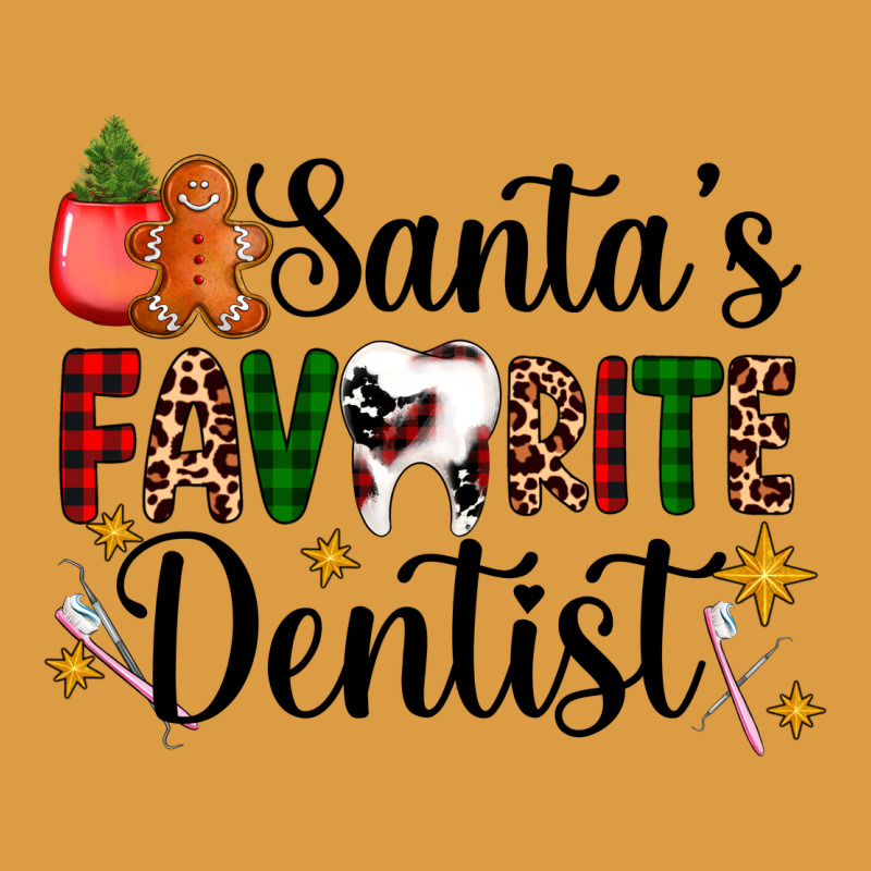 Santa's Favorite Dentist Urban Heavy Tee by AdoDesignShop | Teevron
