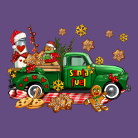 Santa Fuel   Cookies Truck Vintage Hoodie | Teevron