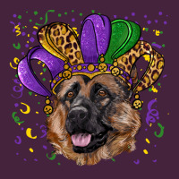 Mardi Gras Hat German Shepherd Premium Tee | Teevron