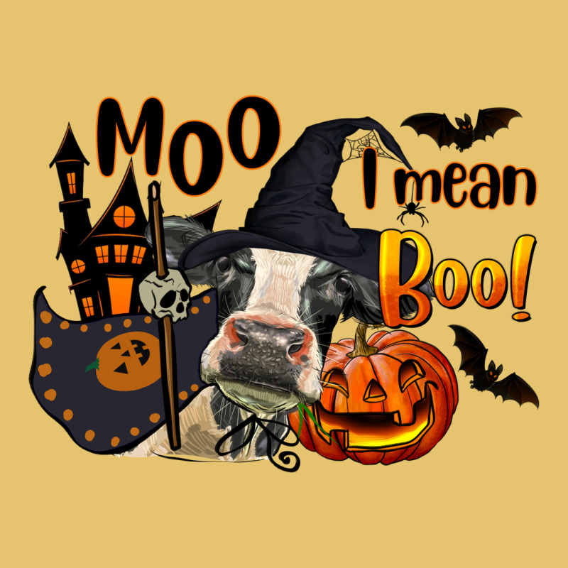 Moo I Mean Boo Holstein Cow Premium Sweatshirt by LillyAllenDesigns | Teevron