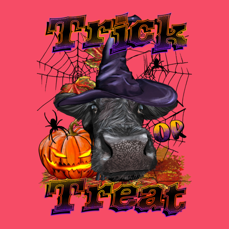 Trick Or Treat Black Angus Heifer Premium Sweatshirt by LillyAllenDesigns | Teevron
