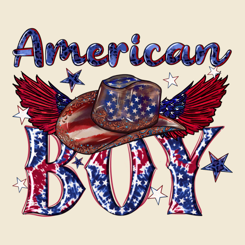 American Boy With Cowboy Premium Tee by texasbilliewilder | Teevron