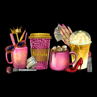 Boss Lady Coffee Cups With Money Heavy Core Tee | Teevron