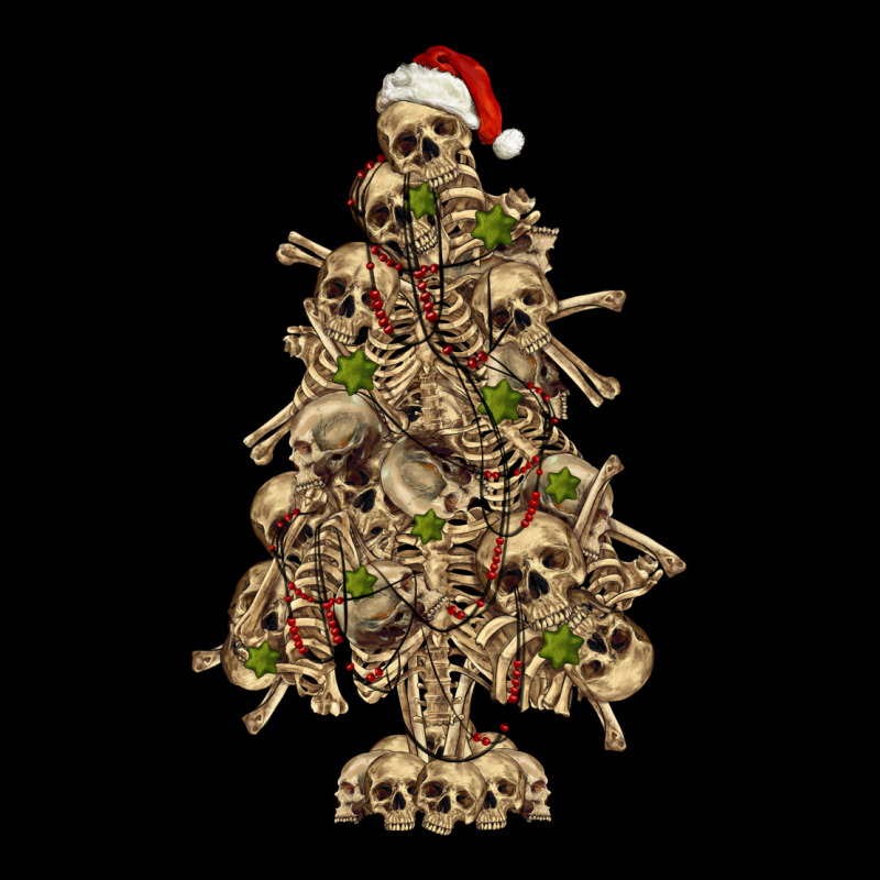 Skeleton Christmas Tree Heavy Core Tee by RanaPortraitStore | Teevron